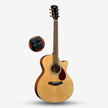 Kepma F0-GAe Elite Series 41” Solid Top Grand Auditorium Acoustic Guitar with AcoustiFex® K-11 Pickup ( F0GAe / F0-GA )