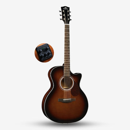 Kepma F0-GAe Elite Series 41” Solid Top Grand Auditorium Acoustic Guitar with AcoustiFex® K-11 Pickup ( F0GAe / F0-GA )