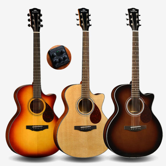 Kepma F0-GAe Elite Series 41” Solid Top Grand Auditorium Acoustic Guitar with AcoustiFex® K-11 Pickup ( F0GAe / F0-GA )