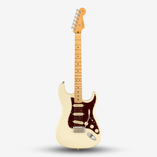 Fender American Professional II Stratocaster Electric Guitar, Rosewood FB - Olympic White ( ST / Strat )