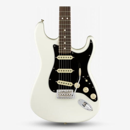 Fender American Performer Stratocaster Electric Guitar, Rosewood FB - Arctic White