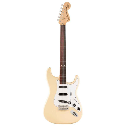 Fender Artist Ritchie Blackmore Stratocaster Guitar, Scalloped RW FB, Olympic White