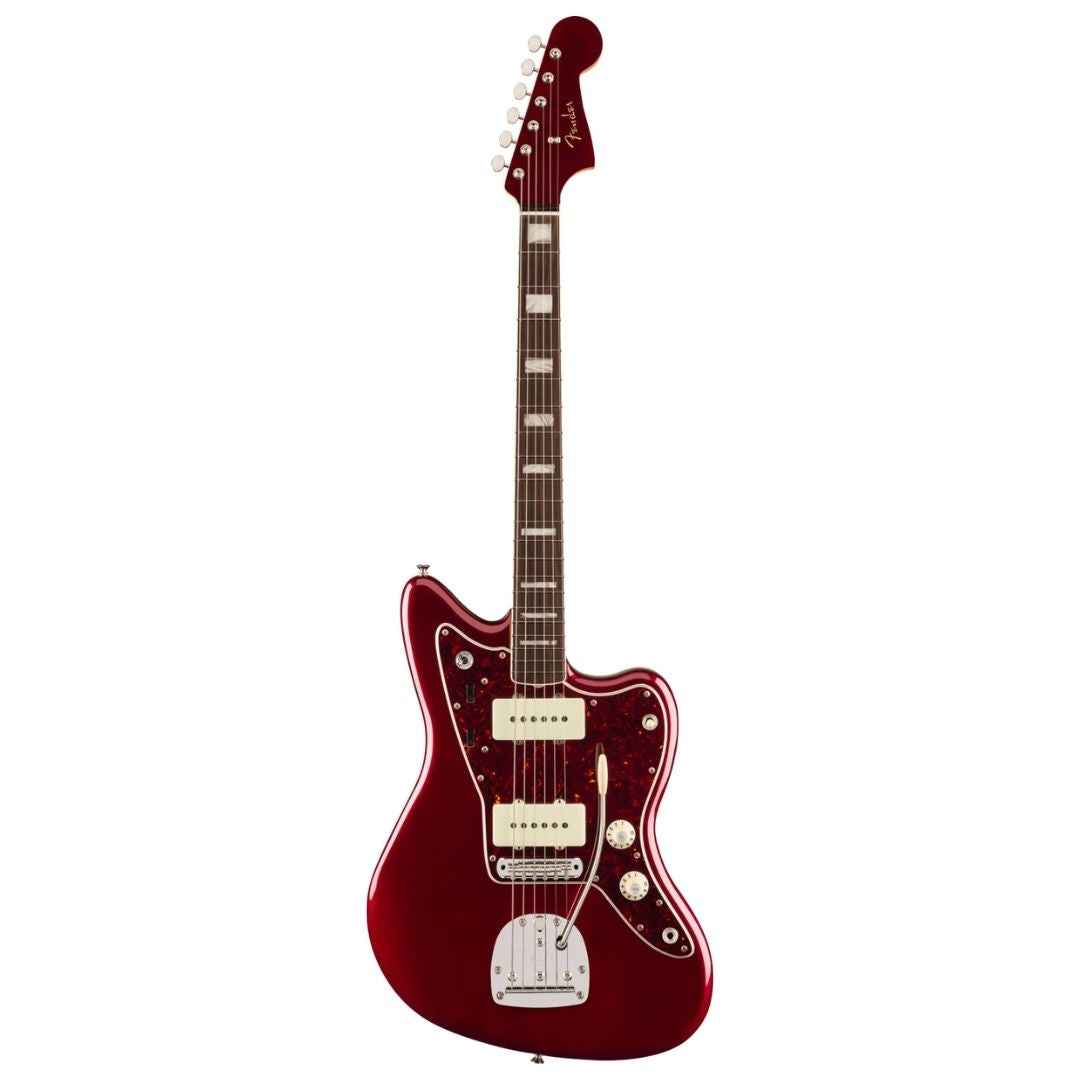Fender Artist Troy Van Leeuwen Jazzmaster Guitar, RW FB, Oxblood