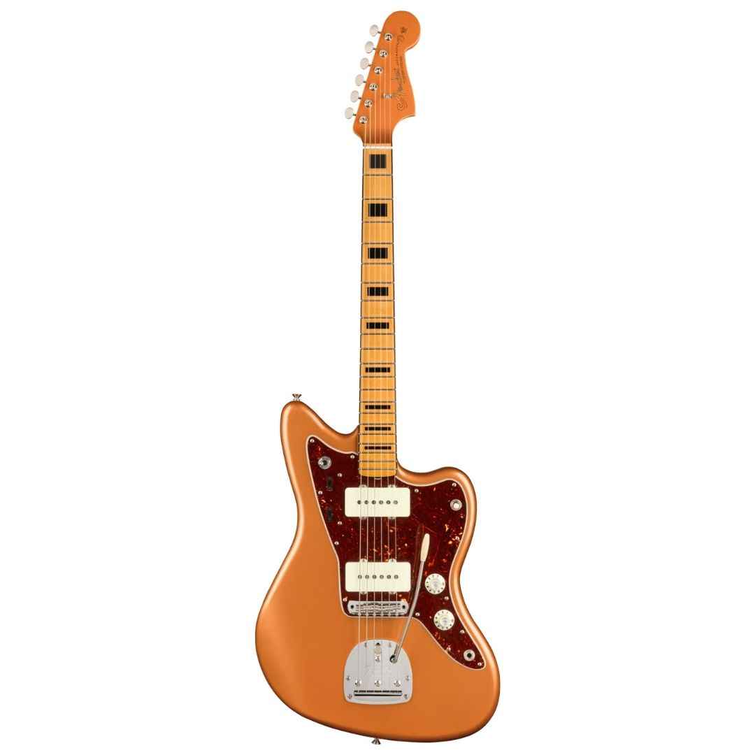Fender Troy Van Leeuwen Jazzmaster Electric Guitar, Maple FB, Copper Age