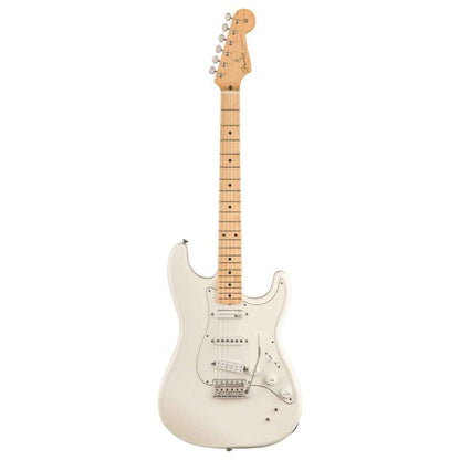 Fender Ed O'Brien EOB Sustainer Stratocaster Electric Guitar, Maple FB, Olympic White