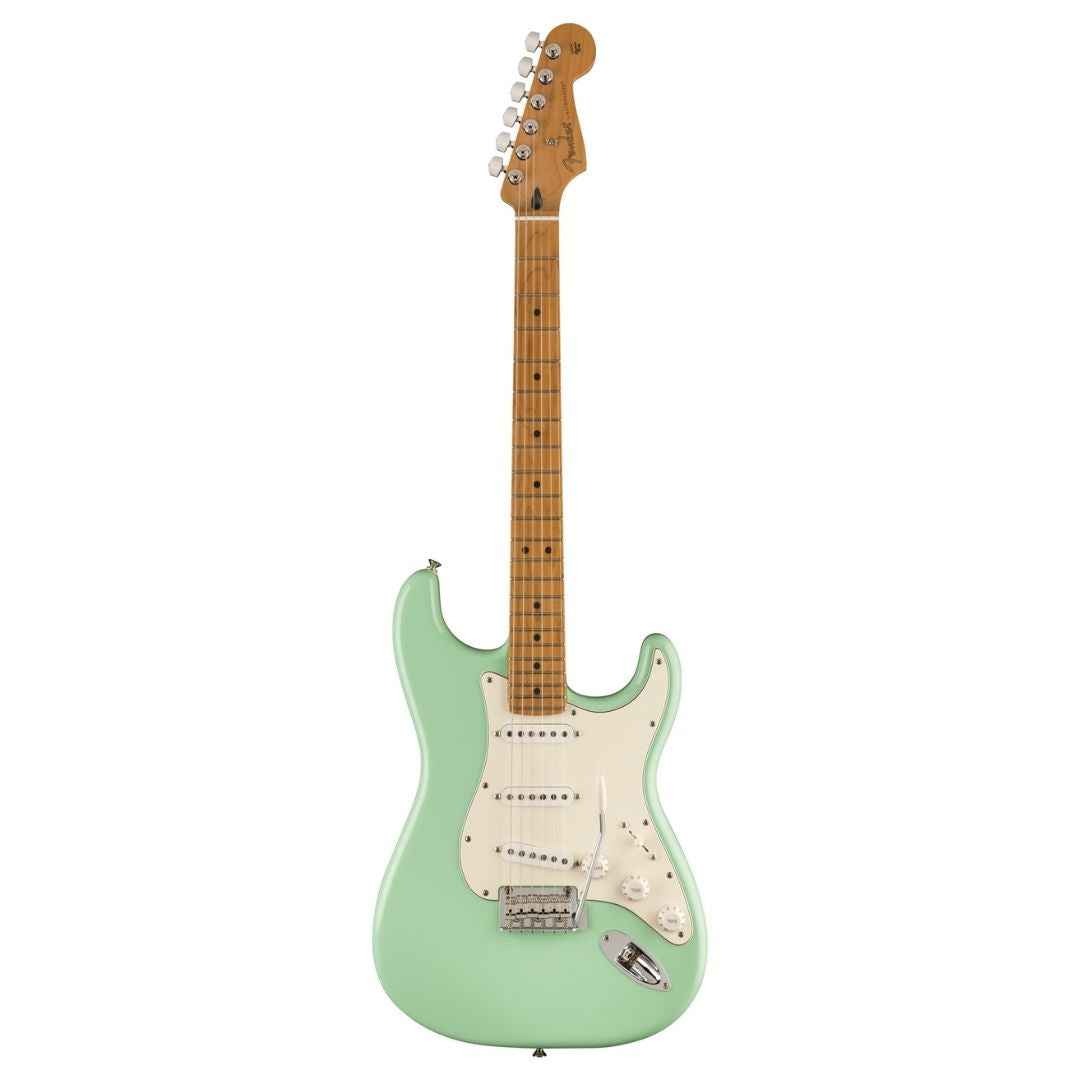Fender Limited Edition Player Stratocaster Electric Guitar, Maple FB, Surf Green