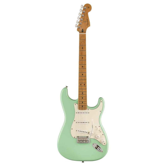 Fender Limited Edition Player Stratocaster Electric Guitar, Maple FB, Surf Green