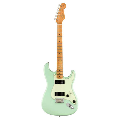 Fender Noventa Stratocaster Electric Guitar, Maple FB, Surf Green