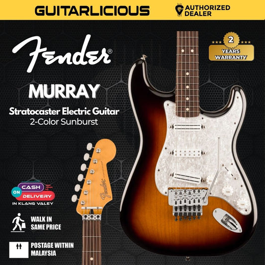 Fender Dave Murrary Stratocaster Electric Guitar w/Bag, 2-Tone Sunburst