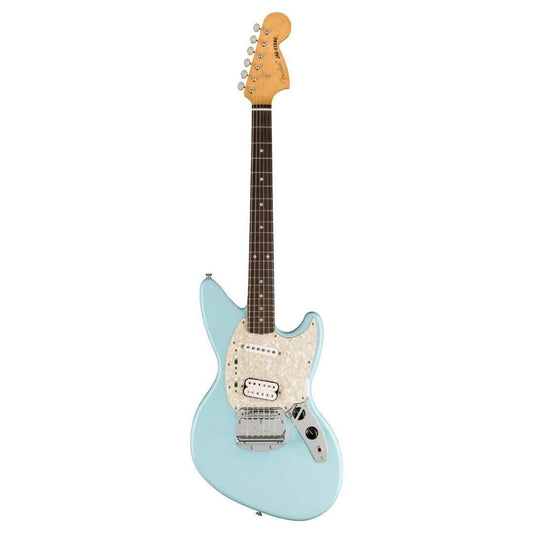 Fender Kurt Cobain Jag-Stang Electric Guitar, RW FB, Sonic Blue