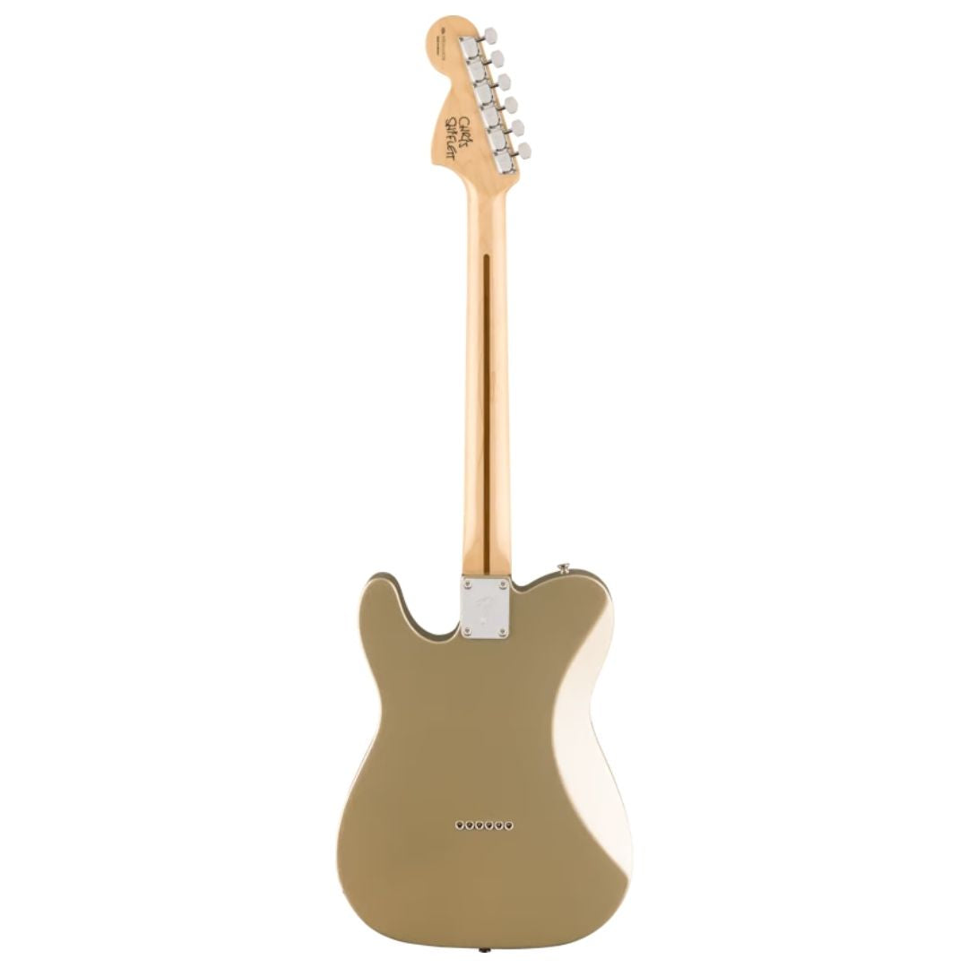 Fender Chris Shiflett Telecaster Deluxe Electric Guitar w/Case, RW FB, Shoreline Gold