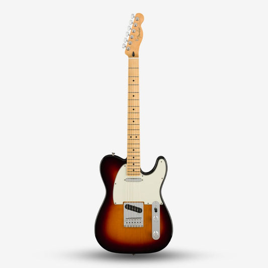 FENDER Player Single-Coil Pick Up Telecaster Electric Guitar, Maple Fretboard , 3-Tone Sunburst