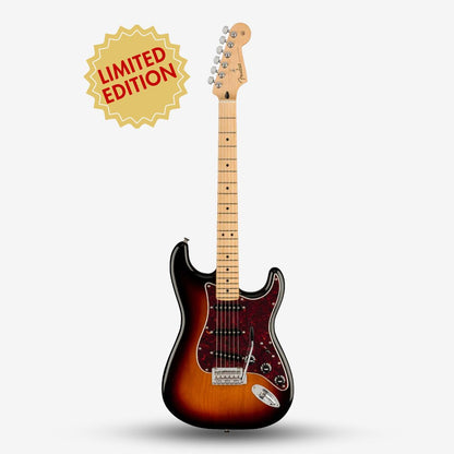 Fender Limited Edition Player Stratocaster Electric Guitar, Maple FB - 3-Tone Sunburst