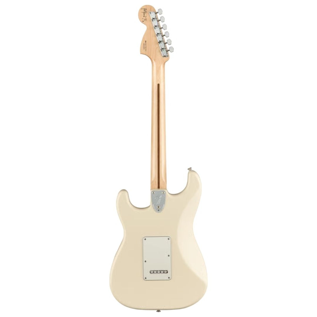 Fender Albert Hammond Jr Signature Stratocaster Electric Guitar, Rosewood FB, Olympic White