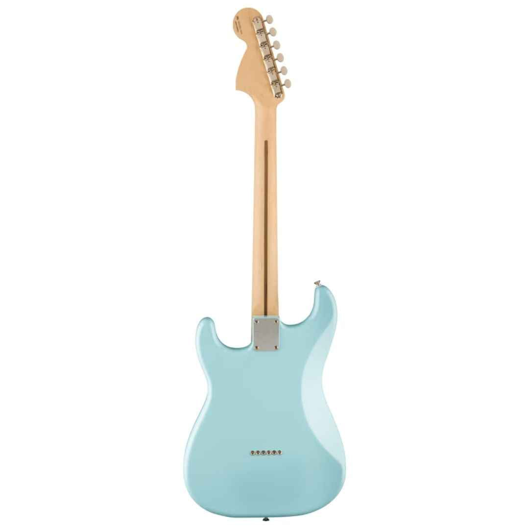 Fender Limited Edition Tom DeLonge Stratocaster Electric Guitar, RW FB, Daphne Blue