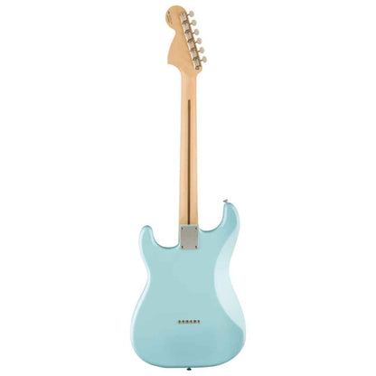 Fender Limited Edition Tom DeLonge Stratocaster Electric Guitar, RW FB, Daphne Blue