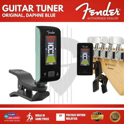 Fender Original Guitar Tuner, Daphne Blue