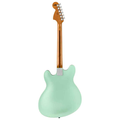 Fender Tom DeLonge Starcaster Electric Guitar, RW FB, Surf Green (Made in Indonesia)