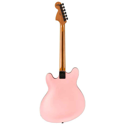 Fender Tom DeLonge Starcaster Electric Guitar, RW FB, Shell Pink (Made in Indonesia)