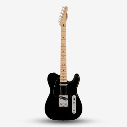 Squier by Fender FSR Bullet Single Coil Telecaster Electric Guitar for Beginner, Maple FB, Black