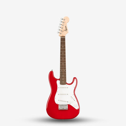 FENDER Squier Mini Stratocaster Electric Guitar, Laurel FB, Dakota Red (F03-037-0121-554)