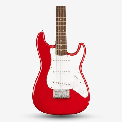 FENDER Squier Mini Stratocaster Electric Guitar, Laurel FB, Dakota Red (F03-037-0121-554)