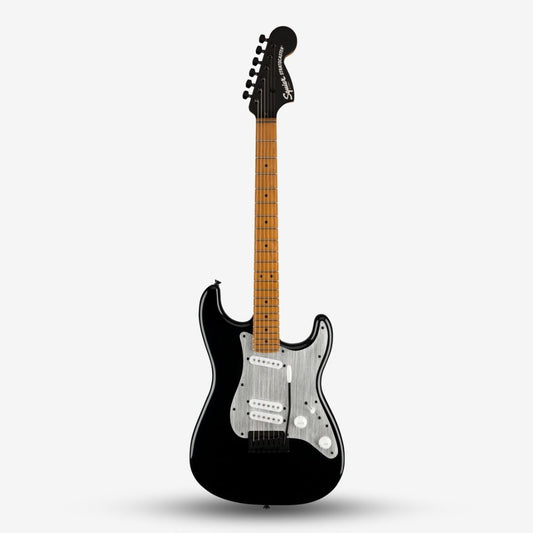 FENDER Squier Contemporary Stratocaster Special Electric Guitar, Roasted Maple FB, Black