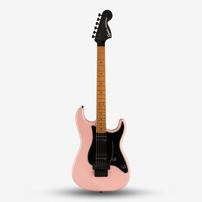 FENDER Squier Contemporary Stratocaster HH Floyd Rose Electric Guitar, Roasted Maple FB, Shell Pink Pearl