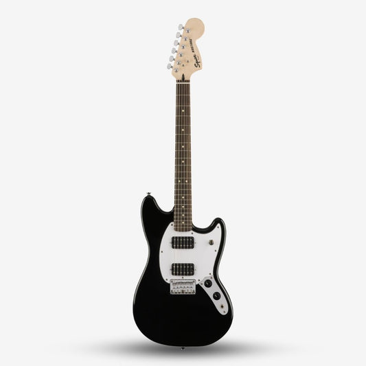 FENDER Squier Bullet Mustang HH Electric Guitar, Laurel FB, Black