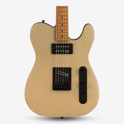 FENDER Squier Contemporary Telecaster Electric Guitar, Roasted Maple FB, Shoreline Gold