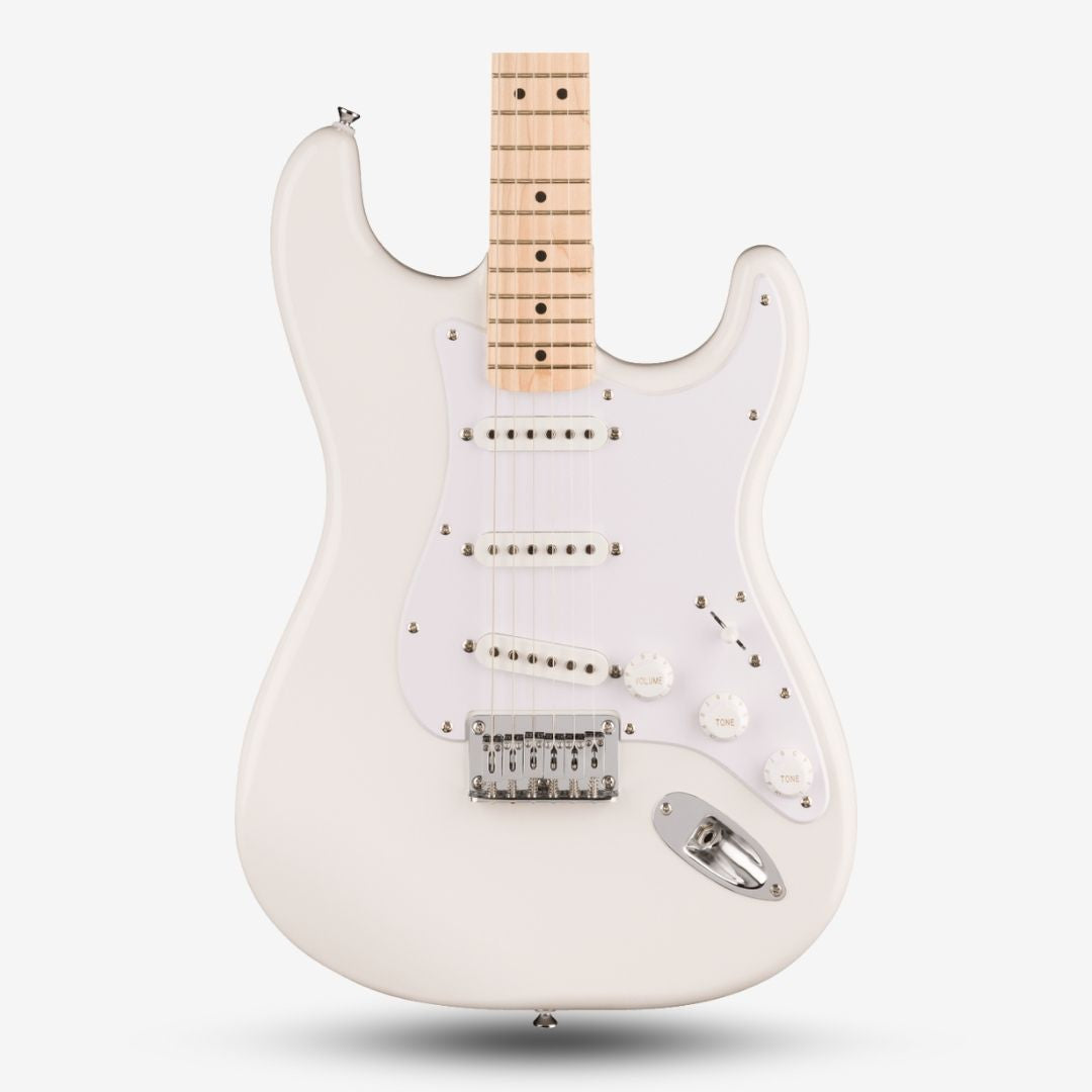 Squier Sonic Stratocaster SSS Hardtail Electric Guitar with White