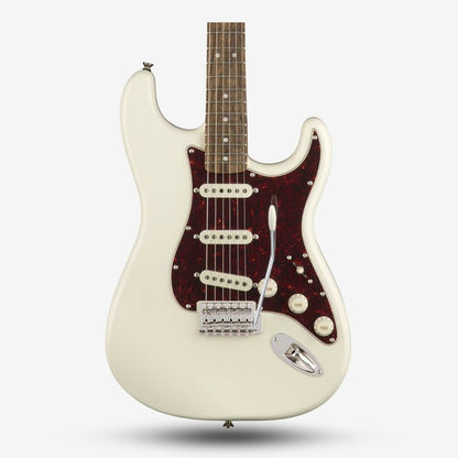 FENDER Squier Classic Vibe 70s Stratocaster (SSS) Electric Guitar wIth Tremolo, Laurel FB, Olympic White