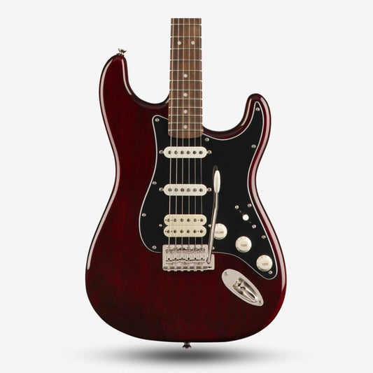 Squier Classic Vibe 70s Stratocaster HSS Electric Guitar with Tremolo, Laurel FB - Walnut