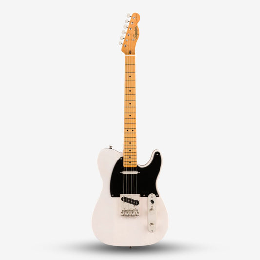 Squier Classic Vibe 50s Telecaster Electric Guitar, Maple FB - White Blonde ( CV50s / TELE )