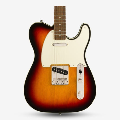 FENDER Squier Classic Vibe 60s Custom Telecaster Electric Guitar, Laurel FB, 3-Tone Sunburst