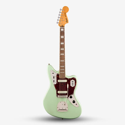 Squier Classic Vibe 70s Jaguar Electric Guitar, Laurel FB - Surf Green ( CV70s Jag )