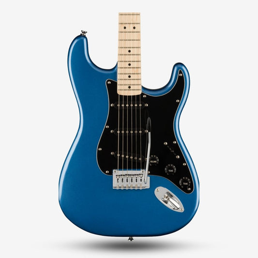 FENDER Squier Affinity Series Stratocaster Electric Guitar, Maple FB, Lake Placid Blue