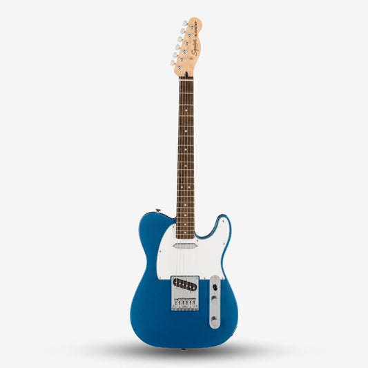 FENDER Squier Affinity Series Telecaster Electric Guitar, Laurel FB, Lake Placid Blue