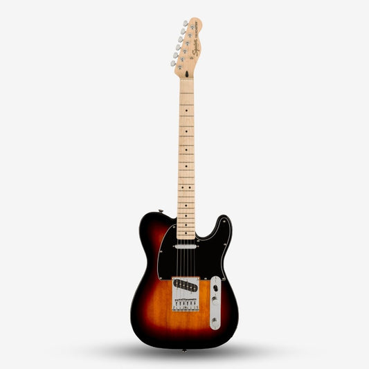 FENDER Squier Affinity Series Telecaster Electric Guitar, Maple FB, 3-Color Sunburst