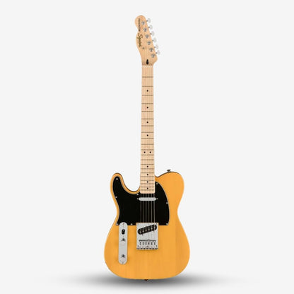 FENDER Squier Affinity Series Telecaster Left-Handed Electric Guitar, Maple FB, Butterscotch Blonde