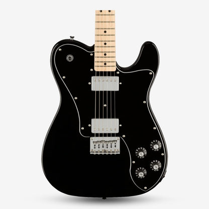 Squier by Fender Affinity Series Telecaster Deluxe Electric Guitar with Double Humbucker (HH) , Maple FB, Black