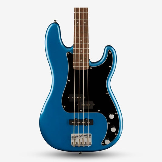 Fender Squier Affinity Series Precision PJ 4 String Bass Guitar, Laurel FB, Lake Placid Blue