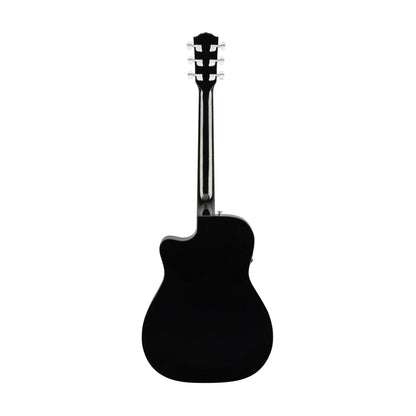 Fender CC-60SCE Concert Acoustic Guitar, Walnut FB - Black