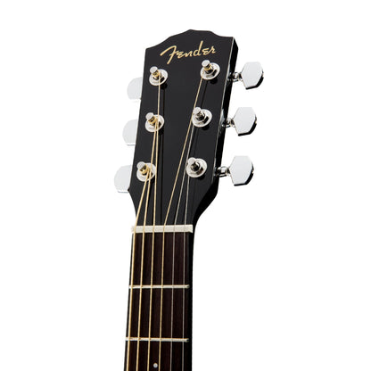 Fender CC-60SCE Concert Acoustic Guitar, Walnut FB - Black