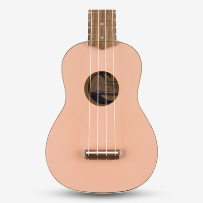 Fender Venice 21 inch Soprano Ukulele, Walnut FB , Shell Pink