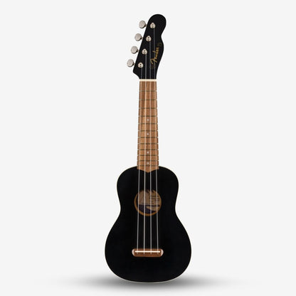 Fender Venice 21 inch Soprano Ukulele, Walnut FB , Black (F03-097-1610-706)