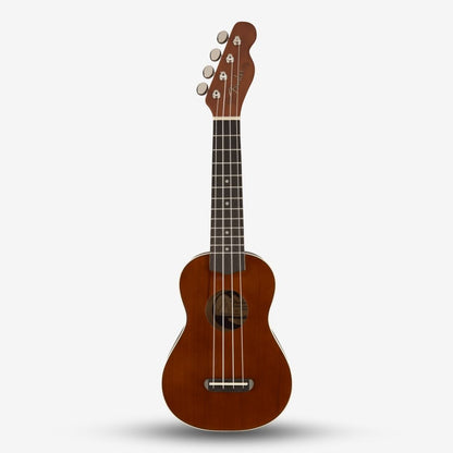 Fender Venice 21 inch Soprano Ukulele, Walnut FB , Natural