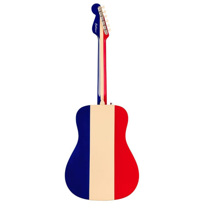 Fender Buck Owens Kingman Acoustic Guitar w/Case, Red White and Blue