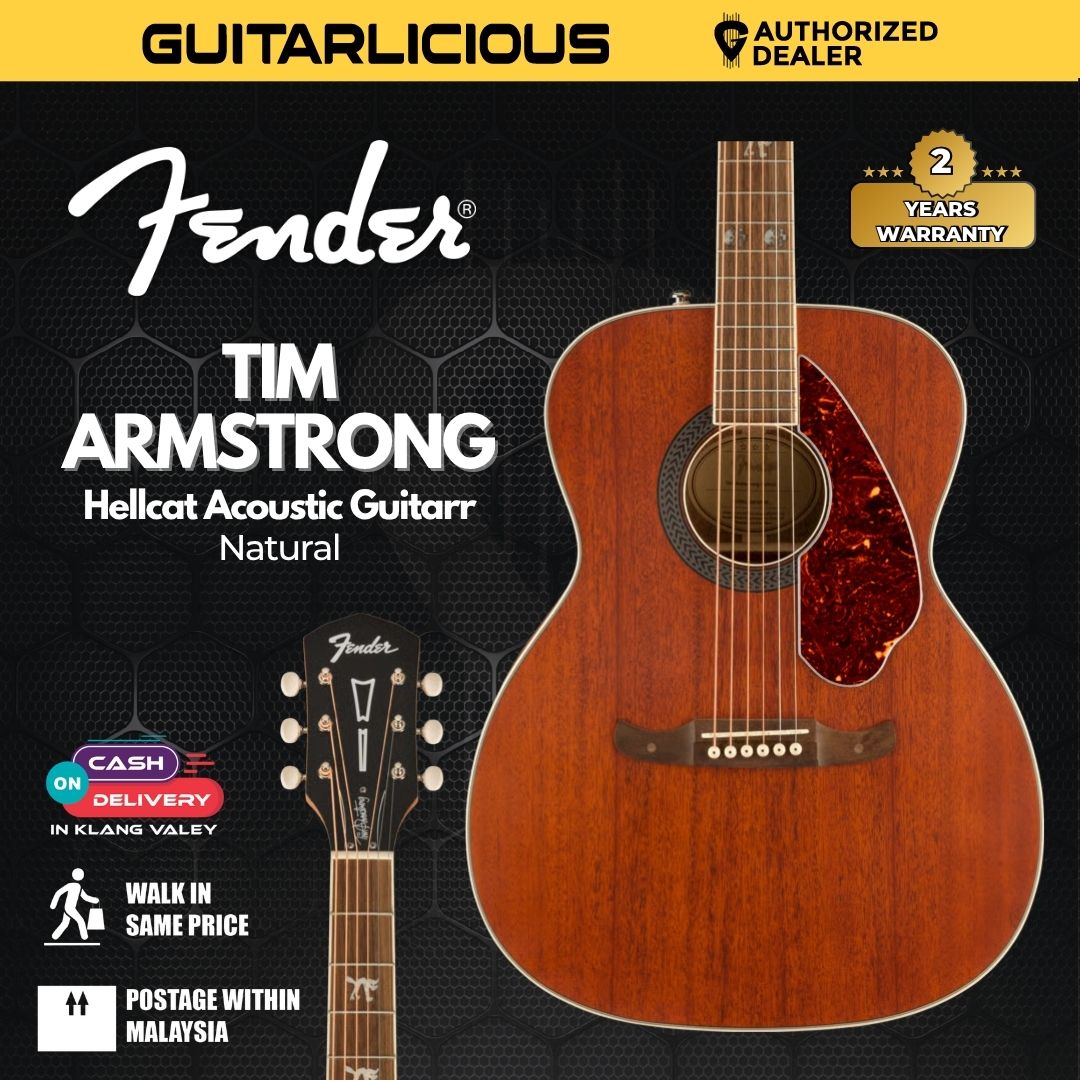 Fender Tim Armstrong Hellcat Acoustic Guitar