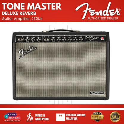 Fender Tone Master Deluxe Reverb Guitar Amplifier, 230V UK